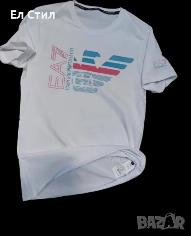 ⭐️Мъжки тениски.Цена 25.00лв.Лого DTF ПЕЧАТ
Не се напуква и цепи., снимка 3 - Тениски - 48936485