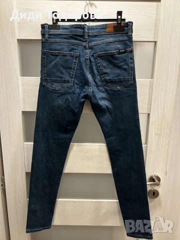Мъжки впити дънки Pull&Bear (Размер S / EUR 38), снимка 3 - Дънки - 56369076