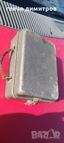 малка алуминиева кутия от уред , снимка 2 - Антикварни и старинни предмети - 52176249