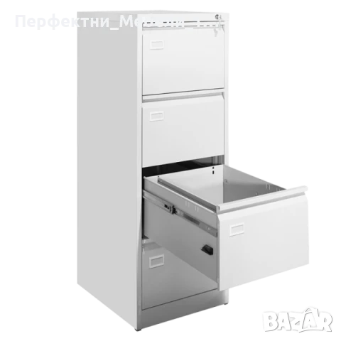 Кардекс,картотека,метален офис шкаф 4 чекмеджета-ниска цена,наличен