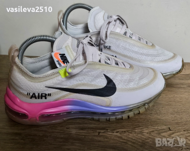 Nike Air Max Serena Williams x Off-White оригинални дамски маратонки , снимка 12 - Маратонки - 52564270