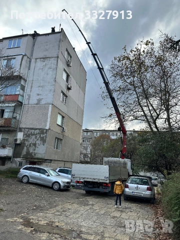 ТРАНСПОРТНИ УСЛУГИ С КРАН 25м КАМИОН С КРАН , снимка 2 - Транспортни услуги - 52673895