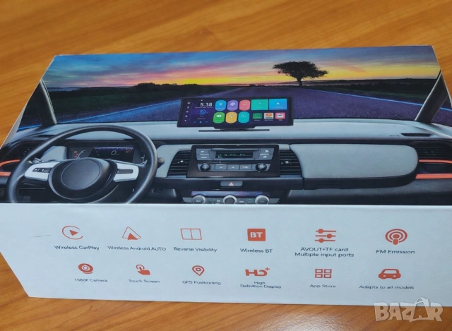 Универсална Android мултимедия, 10.26″ дисплей, GPS, Waze, камера, снимка 5 - Аксесоари и консумативи - 53669530