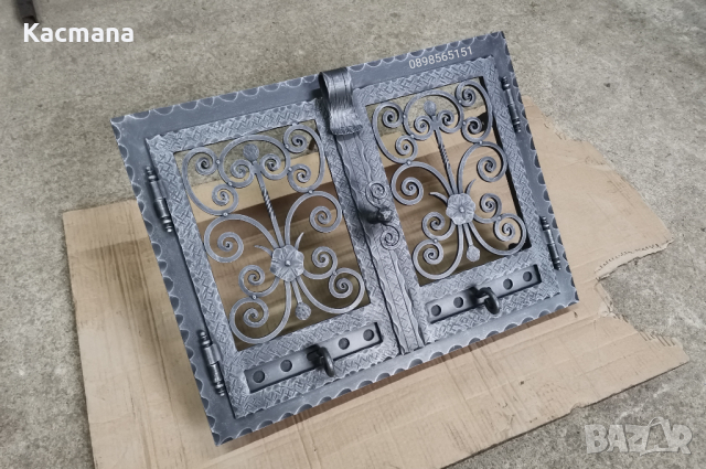 Вратични за камина от ковано желязо , снимка 5 - Други стоки за дома - 44589171