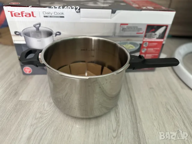 чисто нови тенджери тефал daily cook, снимка 4 - Съдове за готвене - 56112690
