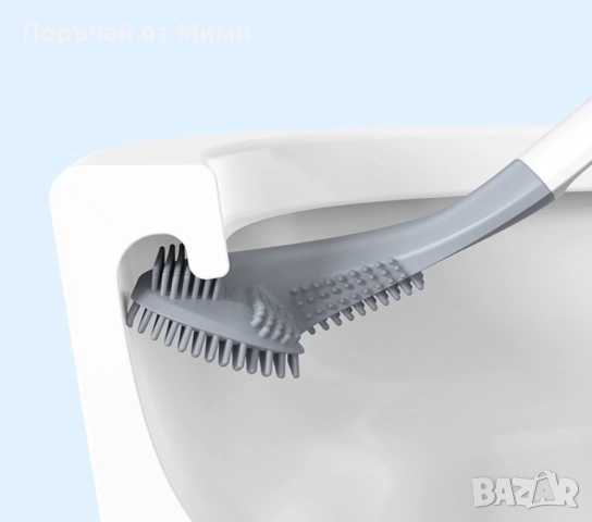 Силиконова четка за ефективно почистване на тоалетна, снимка 2 - Други стоки за дома - 52209818