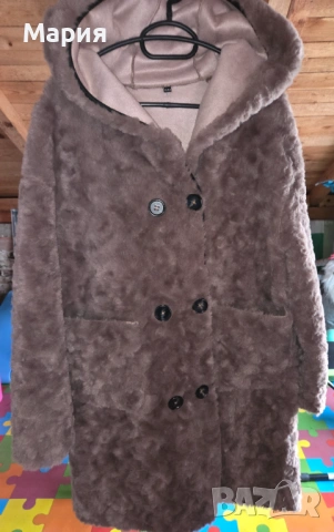 Палтенце в цвят какао