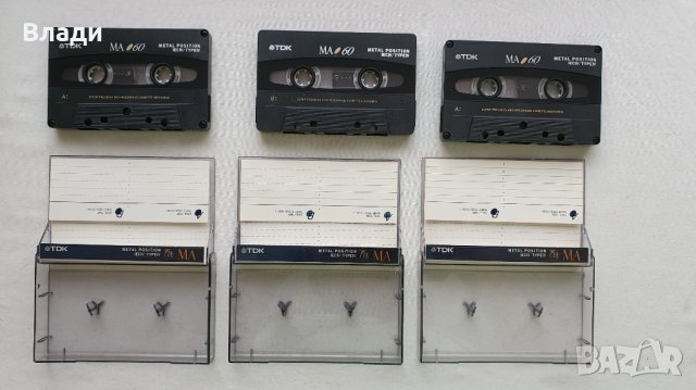 Аудио касети TDK MA60, снимка 2 - Аудио касети - 40894064