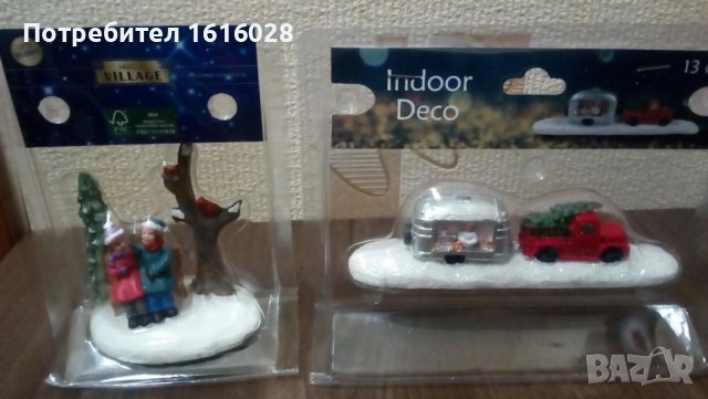 Коледни фигури за изграждане на селца и градове на марката MAGIC VILLAGE., снимка 5 - Декорация за дома - 38827425