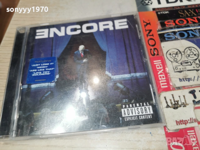 ENCORE EMINEM ORIGINAL CD 2002260724, снимка 9 - CD дискове - 53556197