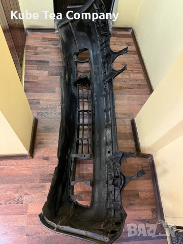 Предна броня черна за Volkswagen Polo Hatchback IV (10.2001 - 12.2005) 1.2 12V, 64 к.с., снимка 3 - Части - 52378118