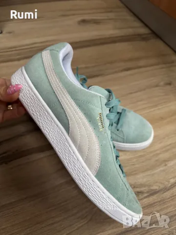 Оригинални кожени кецове PUMA SUEDE ! 43 н, снимка 1 - Кецове - 48448609