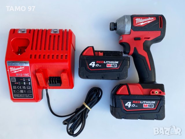 Milwaukee M18 CBLID - Импакт Драйв 2x18V 4.0Ah