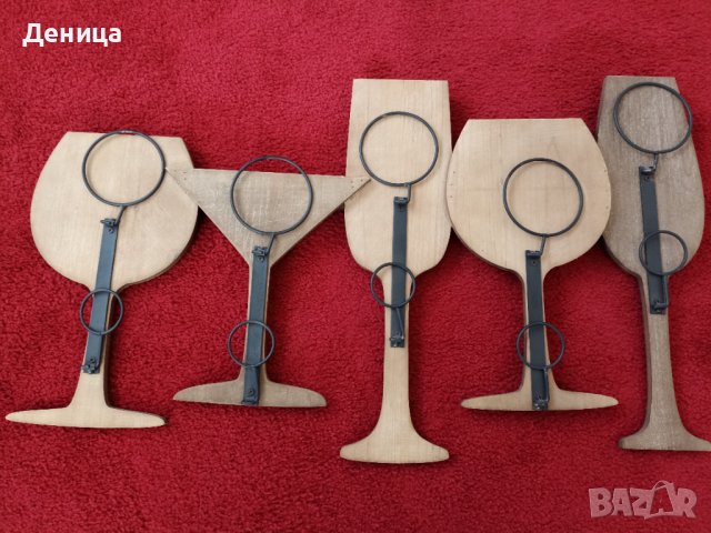 Дървена поставка за вино и алкохол, снимка 2 - Други - 39160544