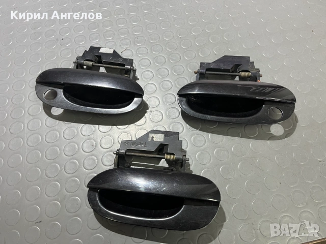 Метални външни дръжки на вратите за BMW E39 (черни)