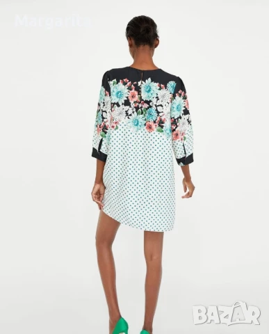 Рокля ZARA размерXS, снимка 3 - Рокли - 50853683