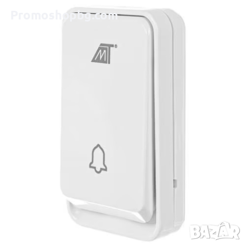 Водоустойчив безжичен звънец Malatec, Мрежово захранване, 150 м, IP44, Бял, снимка 4 - Други стоки за дома - 44631348