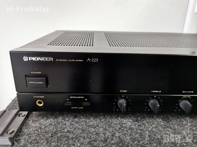 Усилвател PIONEER A-225, снимка 2 - Ресийвъри, усилватели, смесителни пултове - 39502539