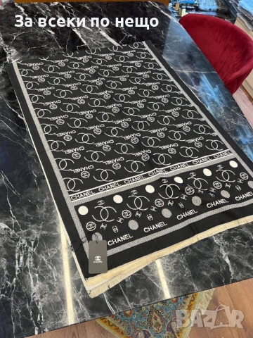 Chanel Шал 100% Кашмир Шанел Код SK663
