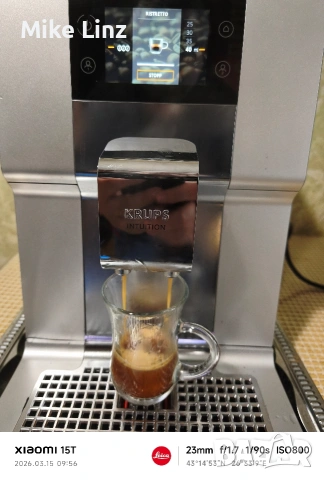 Кафеавтомат Krups Intuition Preference+ Silver EA875E / Сребърен, снимка 5 - Кафемашини - 53845907