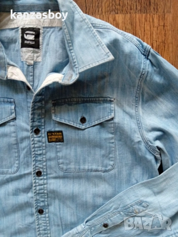 g-star usn rhine shirt - мъжка деним риза р-р XL