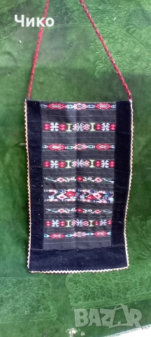 2бр стари кадифяни престилки, снимка 2 - Антикварни и старинни предмети - 53801453