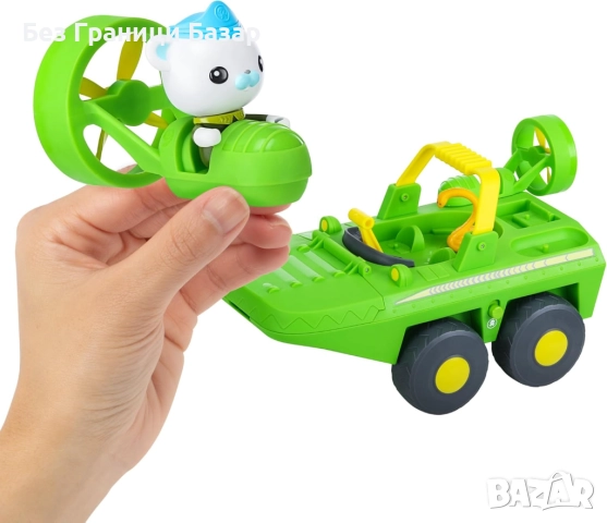 Нова Octonauts Gup-K играчка с дисков изстрелвач и фигурки за спасение, снимка 6 - Фигурки - 51628442