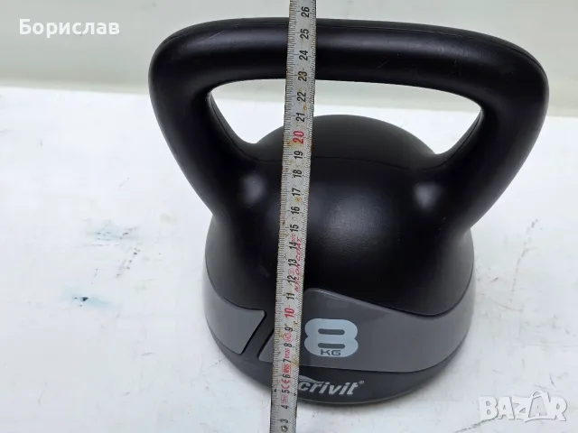 Пудовка - гира 8 кг., снимка 3 - Фитнес уреди - 55849232