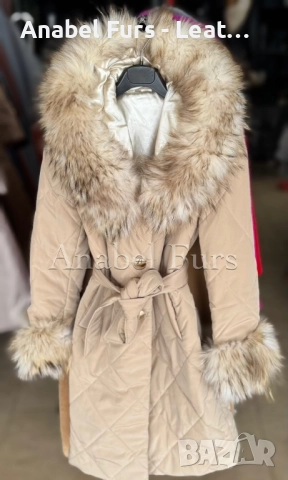 Дамски парки от естествен косъм, снимка 8 - Якета - 52314621