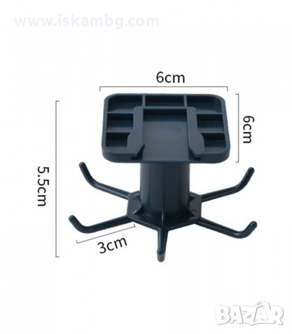 ВИСЯЩА ЗАКАЧАЛКА ЗА КУХНЕНСКИ ПРИБОРИ , ВЪРТЯЩА СЕ - код 3020, снимка 4 - Аксесоари за кухня - 33898382