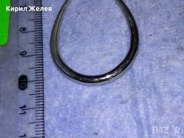 ПОСРЕБРЕНА ВИНТИДЖ АРТ ОБЕЦА от БЛАГОРОДНА НЕРЪЖДАЕМА СТОМАНА с ПЕЧАТ 925 / 25964, снимка 6 - Обеци - 40921127