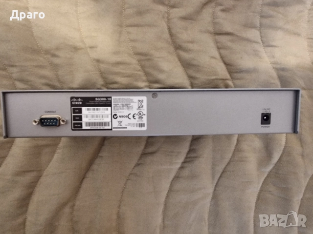 Cisco SG 300-10 / Switch, снимка 5 - Суичове - 51536802