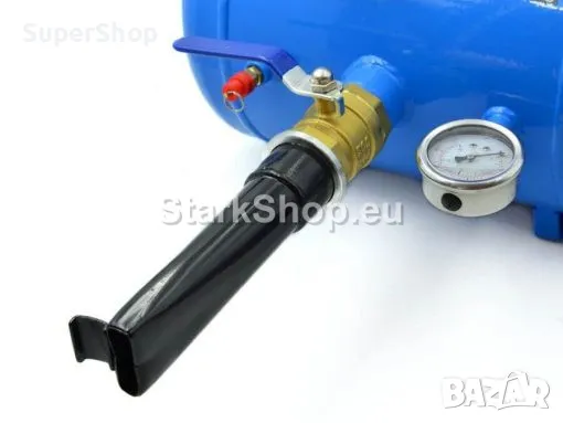 Бутилка за Шоково Помпане на Гуми – Бустер 40л. с Манометър HAWEK, снимка 3 - Други инструменти - 50220506