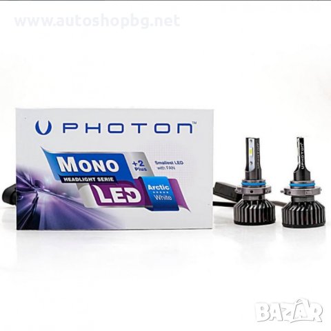 LED КРУШКИ PHOTON MONO HB3/ HB4 9005/ 9006 12V 2PLUS