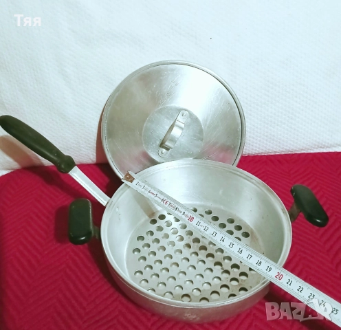 Ретро комплект за пържени картофи , снимка 4 - Съдове за готвене - 52877832