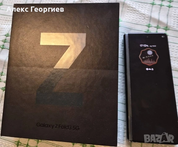 Samsung Galaxy Z Fold3 5G 256GB Черен Dual SIM – пълен комплект, протектори 2 дисплея+ кейс със S Pe, снимка 5 - Samsung - 53522745