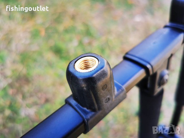 Шаранска стойка за до 5 въдици с телескопични крака с дължина до 133см, снимка 10 - Такъми - 39359856