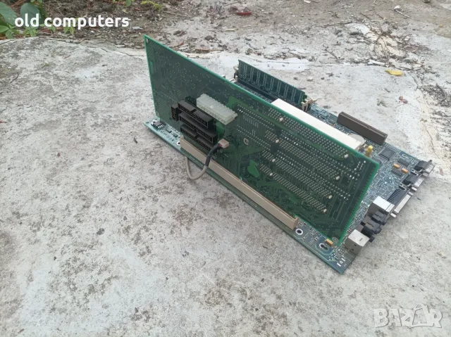 Compaq Deskpro Slot 1 дънна платка + PCI/ISA Riser – 440BX AGP – Retro PC, снимка 4 - Дънни платки - 56150833