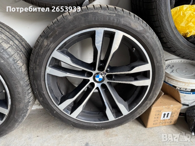 20” оригинални джанти 468m от BMW X6 M50d F15 F16 E70 E71 X5 E72 F85 F86, снимка 2 - Гуми и джанти - 53224027