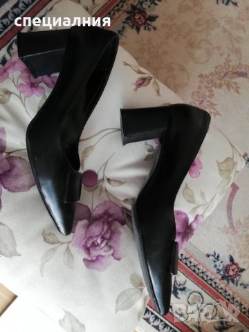 Черни дамски обувки „Джи Ан“, снимка 2 - Дамски обувки на ток - 39999318