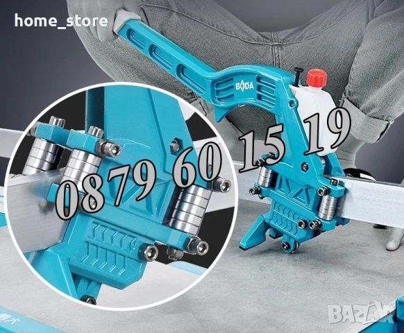 Релсова машина за рязане на плочки с лазер 800 мм с резервоар + резервно ножче, снимка 3 - Измервателни инструменти - 40912862