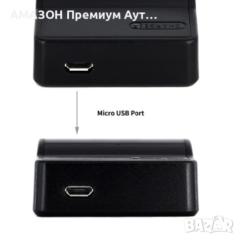 SLB-10A USB зарядно устройство за батерия на Samsung P800, PL50/SL/WB750, Камера и още, снимка 5 - Батерии, зарядни - 41816372