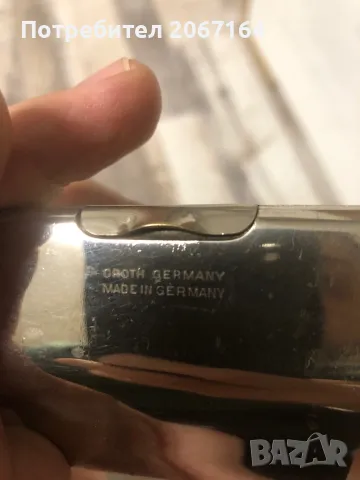 Рядка германска острилка за бръснарски ножчета 1920г., снимка 11 - Антикварни и старинни предмети - 48655774