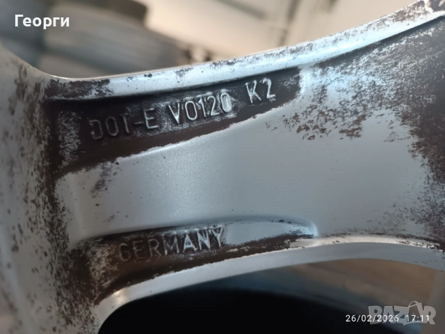 4бр.алуминиева джанта 16цола за Volvo 5x108, снимка 3 - Гуми и джанти - 53645488