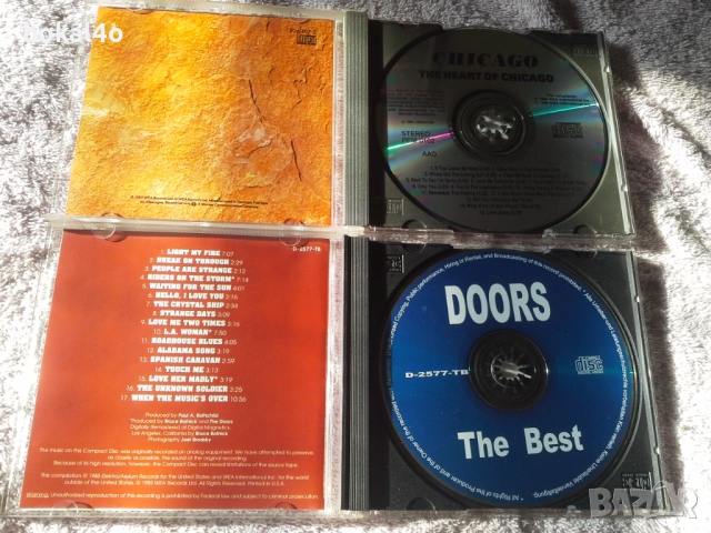Chicago, Foreigner, The Doors,Toto., снимка 3 - CD дискове - 51784061