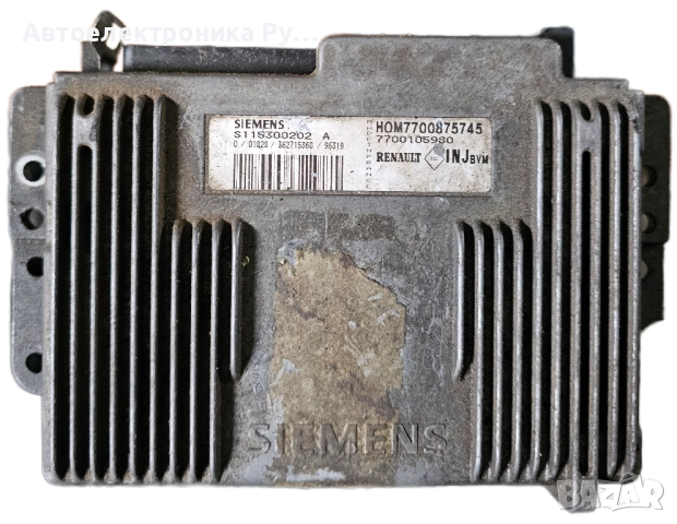 компютър RENAULT MEGANE SCENIC 1.6 SIEMENS, S115300202 A, S115300202A, HOM,7700875745, 7700105980 