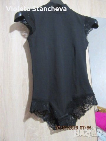 ЧЕРНО ДАМСКО БОДИ - размер М