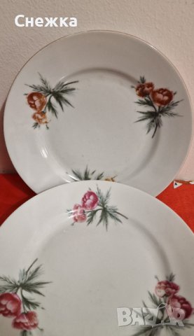 3 броя порцеланови чинии, снимка 3 - Чинии - 38878804