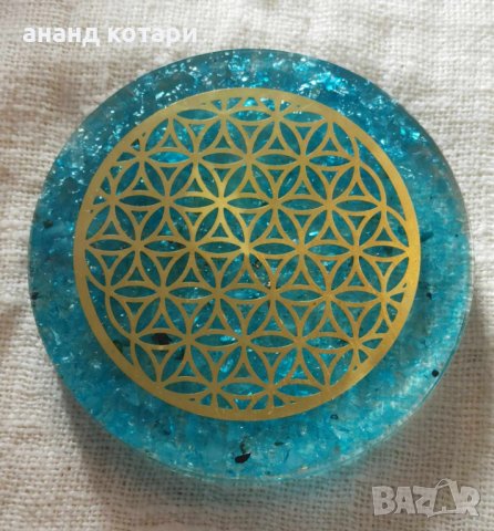 Оргонитна плочка - Цветето на живота