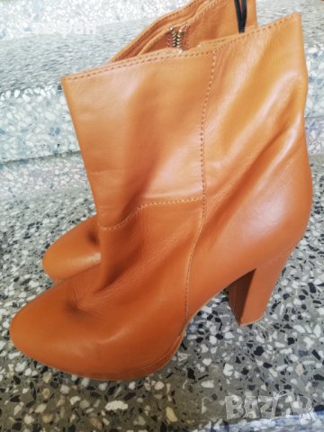 Дамски кожени боти, снимка 5 - Дамски боти - 41981627